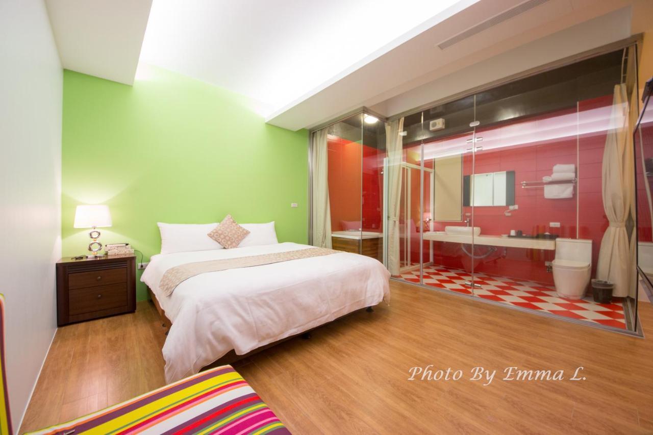 Colorful Fish Cottage Zhuangwei Rom bilde